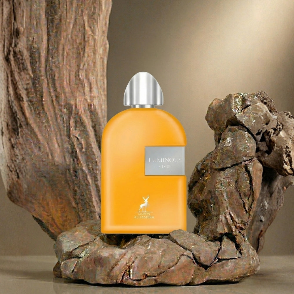 maison alhambra luminous vivid edp 100ml perfume for men citrus aromatic fragrance